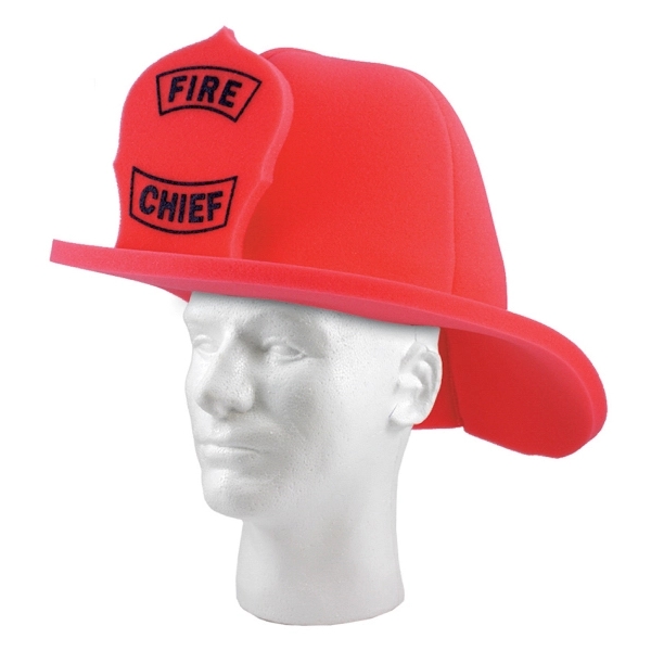 Foam fireman hat. One size fits most.... from ASI 54886 Foamworx / FoamWorx