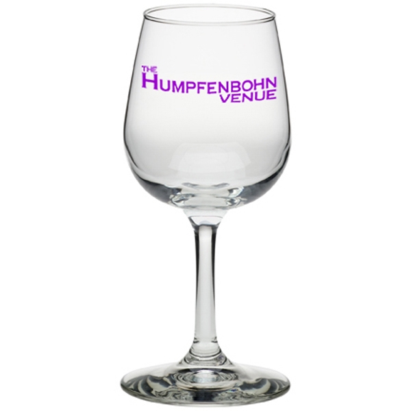 6.5-ounce stemmed wine taster glass.... from ASI 38209 ZZ DROPPED -Baltimore Glassware Decorators / BGD