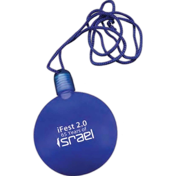 Plastic, colorful round bubble necklace that measures 2 1/2" in diameter.... from ASI 98360 WOWLine / WOWLine®