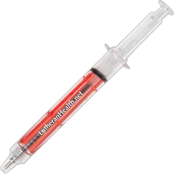 5" plastic ballpoint pen with medical syringe pen.... from ASI 98360 WOWLine / WOWLine®