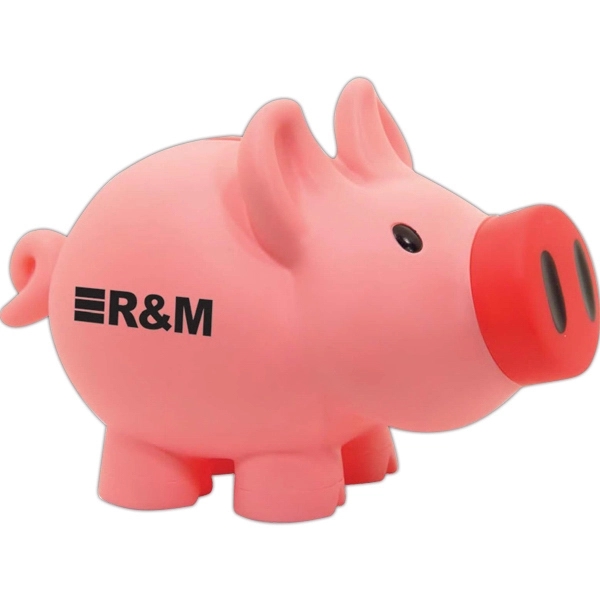 Jumbo-sized piggy bank that measures 7 1/4" and features a snout... from ASI 98360 WOWLine / WOWLine®