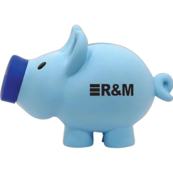 Jumbo-sized piggy bank that measures 7 1/4" and features a snout... from ASI 98360 WOWLine / WOWLine®