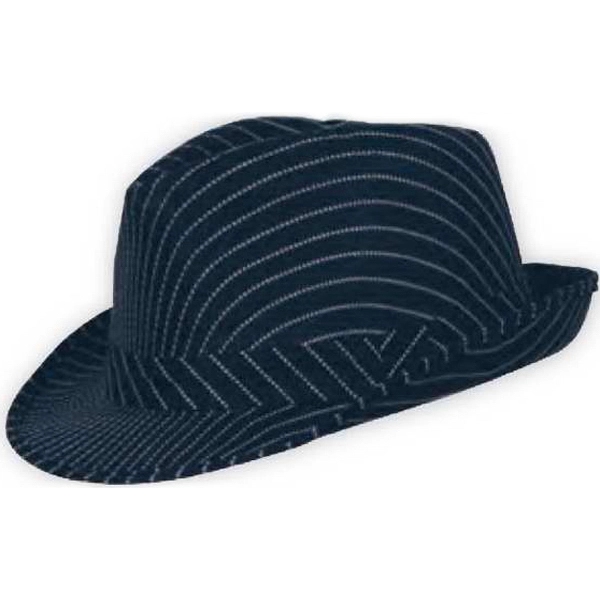 Pinstripe fedora hat; one size fits most. Blank.... from ASI 98360 WOWLine / WOWLine®