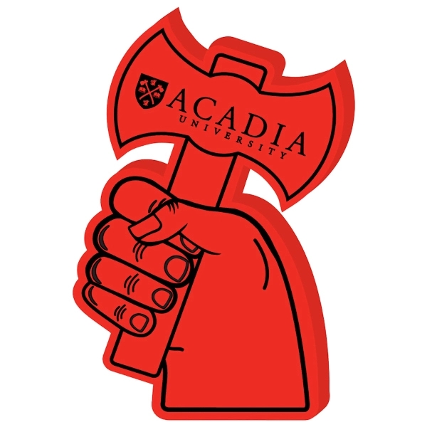 Foam axe in hand, 12.75" x 19" with a slit for... from ASI 54886 Foamworx / FoamWorx