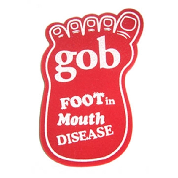 Foam foot mitt, 9" x 14.25" with a slit for hand... from ASI 54886 Foamworx / FoamWorx