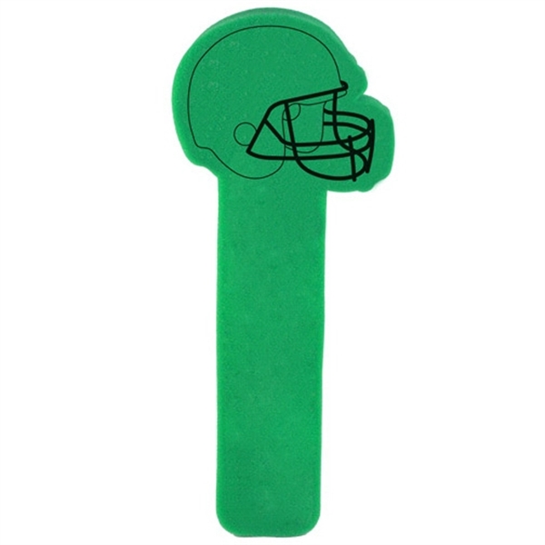 Foam football helmet stick waver, 6" x 15.... from ASI 54886 Foamworx / FoamWorx