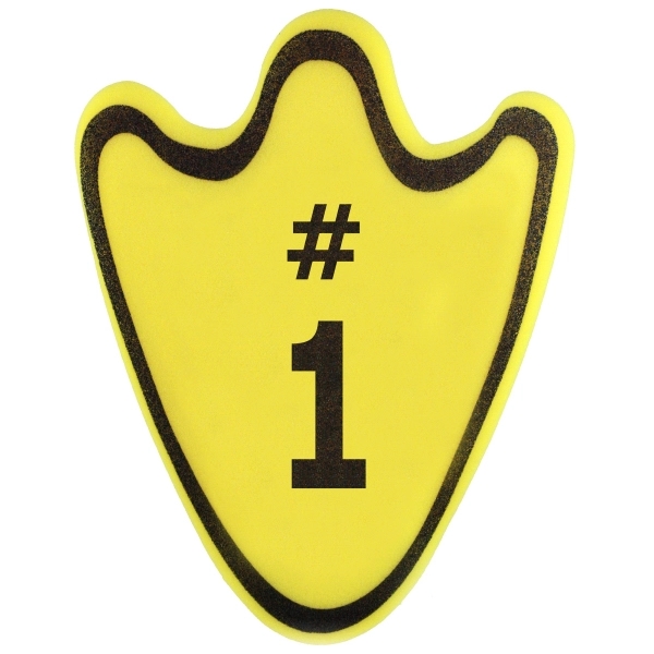 Foam duck foot waver, 11" x 14".... from ASI 54886 Foamworx / FoamWorx