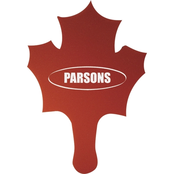 Foam maple leaf waver, 16" x 11".... from ASI 54886 Foamworx / FoamWorx