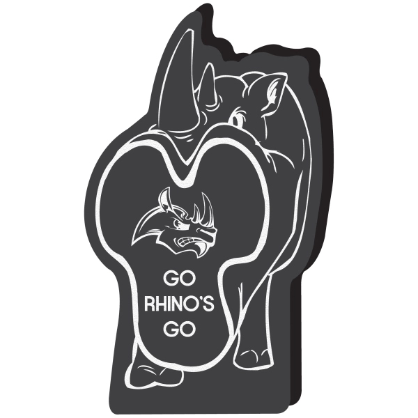 Foam rhino hoof, 9" x 15.25" with a slit for hand... from ASI 54886 Foamworx / FoamWorx