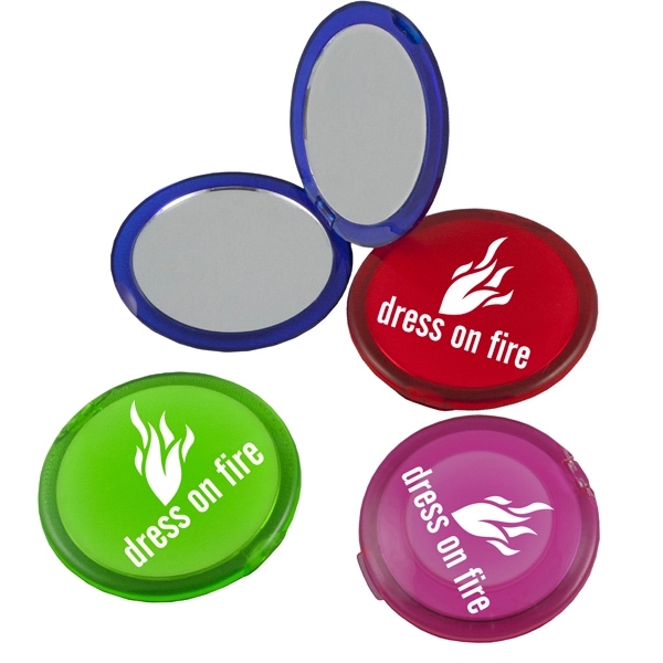 Acrylic dual magnification mirror featuring one mirror with standard magnification and... from ASI 57956 Graphco line