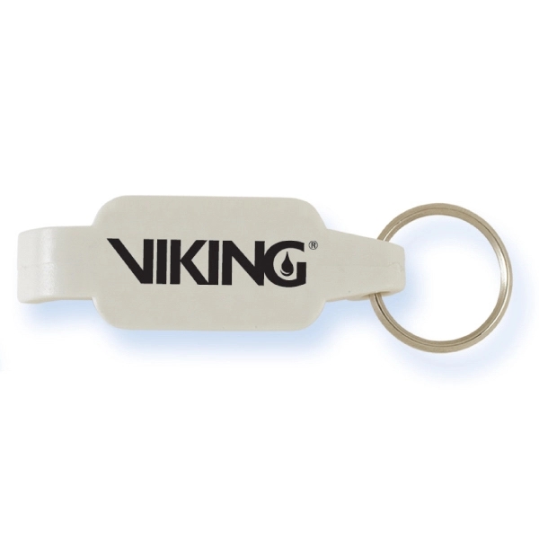 Bottle opener equipped with round split keyring.... from ASI 57956 Graphco line