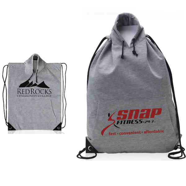 Hoodie drawstring backpack.... from ASI 78825 ZZ OLD/Drop - Points Of Light Inc / Points of Light