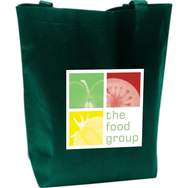 15" x 14" x 5" 80GSM non-woven polypropylene tote bag with... from ASI 62660 Innovation Line