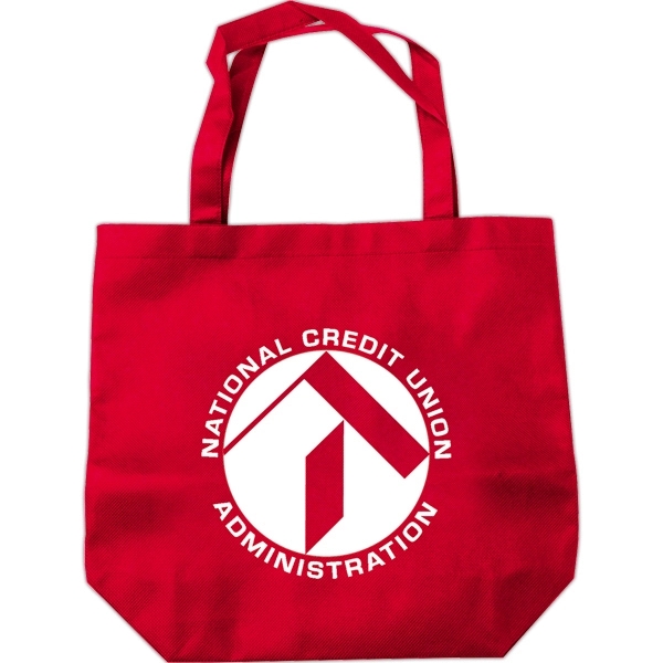 15" x 14" x 5" 80GSM non-woven polypropylene tote bag with... from ASI 62660 Innovation Line