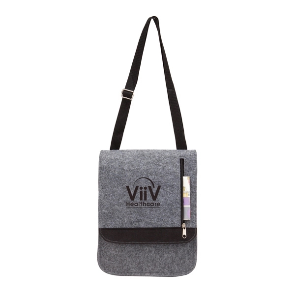 Tablet bag made of 2mm wool felt.... from ASI 57702 GoodHopeBags, Inc.