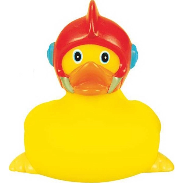 Rubber duck squeaking toy, balanced for floating.... from ASI 57705 Goodview Industries Co Inc / Goodview Industries