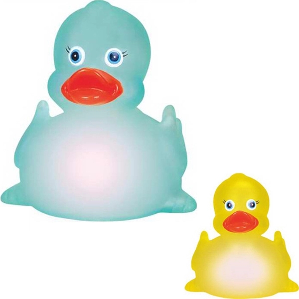 Rubber transparent twinkling light duck.... from ASI 57705 Goodview Industries Co Inc / Goodview Industries