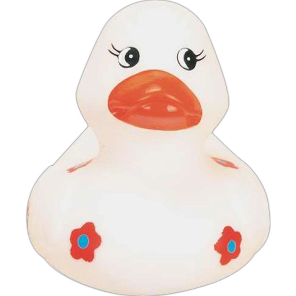 White rubber squeaky bouquet baby duck... from ASI 57705 Goodview Industries Co Inc / Goodview Industries