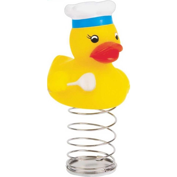 Rubber Chef Duck Bobble.... from ASI 57705 Goodview Industries Co Inc