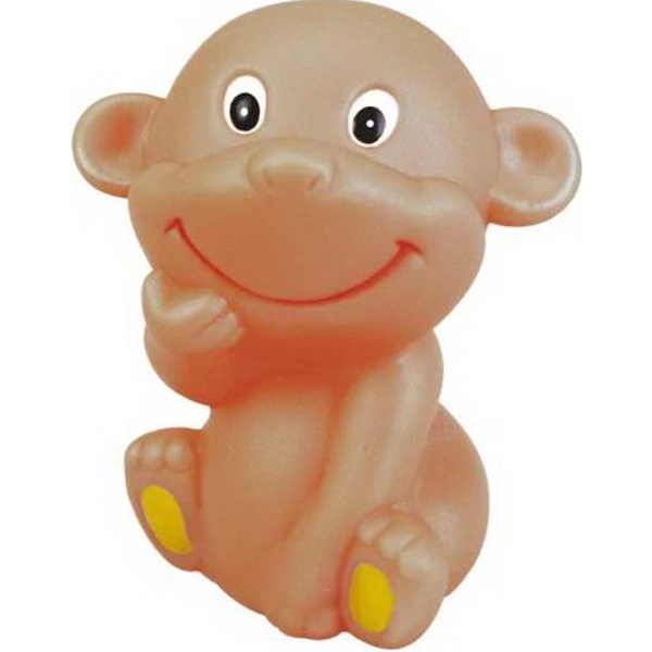 Rubber modest monkey squeaky toy.... from ASI 57705 Goodview Industries Co Inc / Goodview Industries
