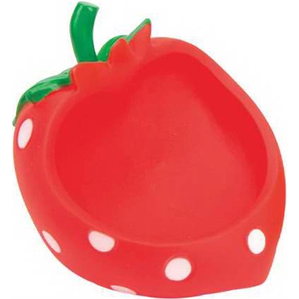 Rubber strawberry shaped cell phone/accessory holder.... from ASI 57705 Goodview Industries Co Inc / Goodview Industries