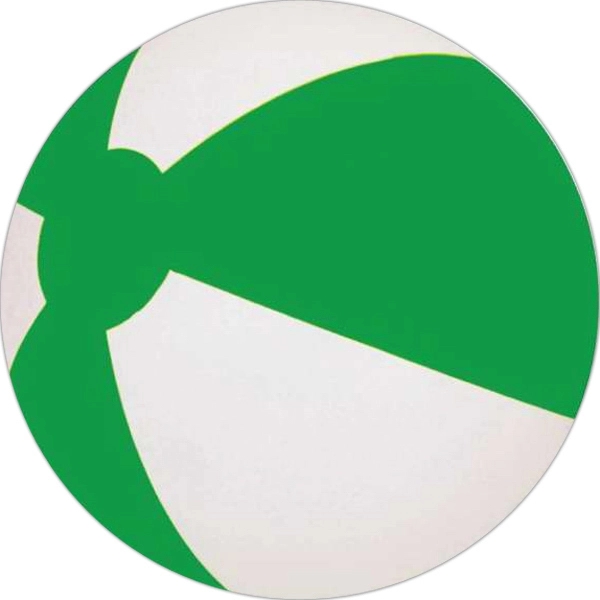Inflatable 16"  beach ball with alternating colors.... from ASI 57705 Goodview Industries Co Inc / Goodview Industries