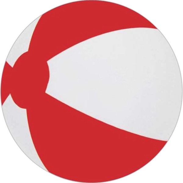 Inflatable 16"  beach ball with alternating colors.... from ASI 57705 Goodview Industries Co Inc / Goodview Industries