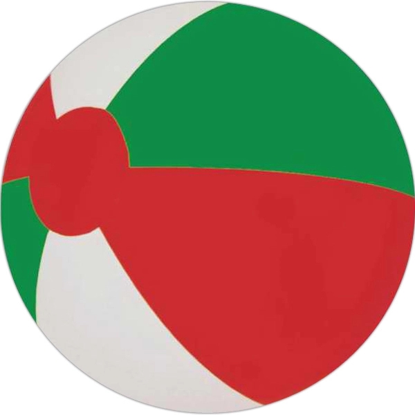 Inflatable 16"  beach ball with alternating colors.... from ASI 57705 Goodview Industries Co Inc / Goodview Industries