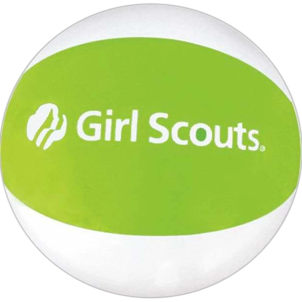 Inflatable two alternating color beach ball.... from ASI 57705 Goodview Industries Co Inc / Goodview Industries