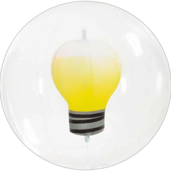 Inflatable transparent beach ball.... from ASI 57705 Goodview Industries Co Inc / Goodview Industries