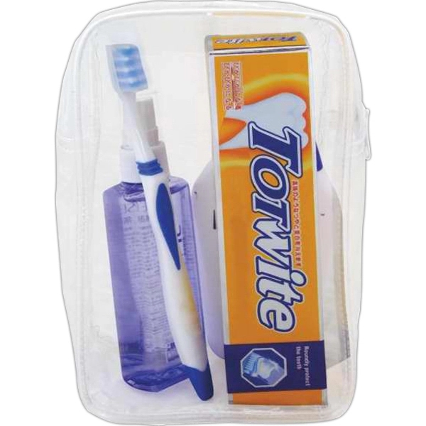 Personal clear pouch with zipper closure.... from ASI 57705 Goodview Industries Co Inc / Goodview Industries