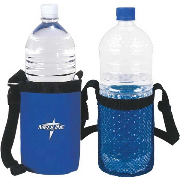 Drink bottle carrier with an adjustable shoulder strap.... from ASI 57705 Goodview Industries Co Inc / Goodview Industries