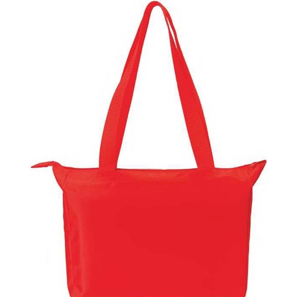 Picnic foil lined 12 pack cooler bag with webbed shoulder straps.... from ASI 57705 Goodview Industries Co Inc / Goodview Industries