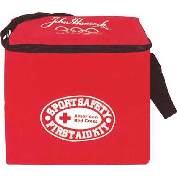 Nine pack cooler bag, nylon with PVC lining and insulation and... from ASI 57705 Goodview Industries Co Inc / Goodview Industries