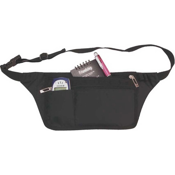 Travel Fanny Pack is good for travel, two zippered pockets for... from ASI 57705 Goodview Industries Co Inc / Goodview Industries