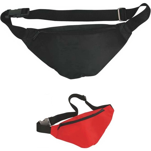 Athletic Fanny Pack features large zipper main compartment and back zipper... from ASI 57705 Goodview Industries Co Inc / Goodview Industries
