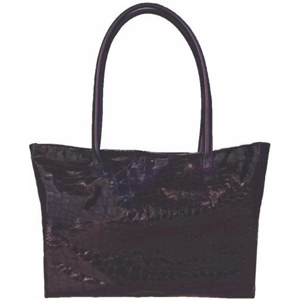 Stylish Faux Leather Hand Bag made of synthetic leather with patent... from ASI 57705 Goodview Industries Co Inc / Goodview Industries