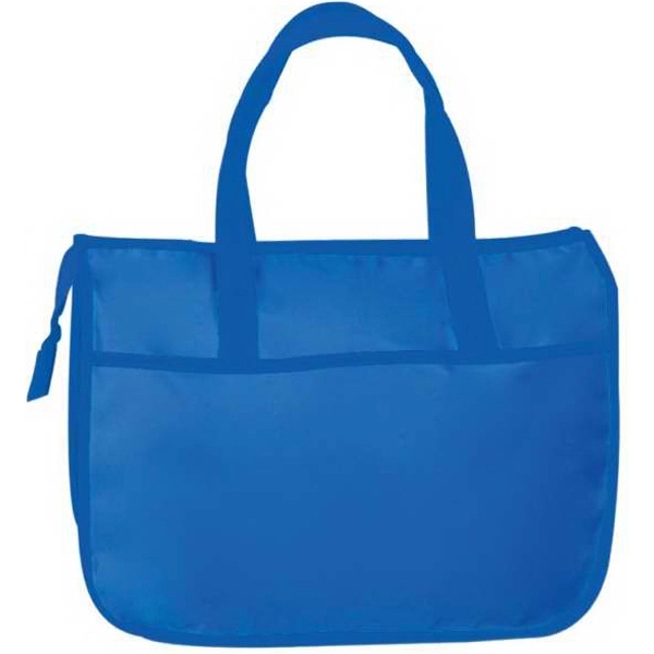 Portfolio On The Go with main zippered compartment and webbed handles.... from ASI 57705 Goodview Industries Co Inc / Goodview Industries