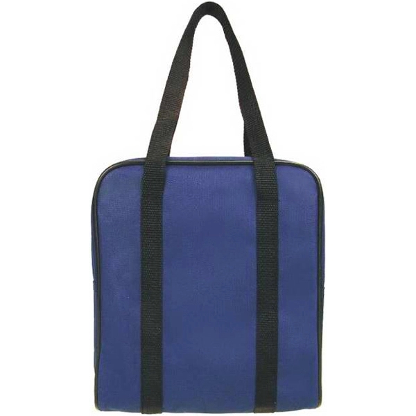 Handsome Travel Tote has a large zipper compartment and comfortable double... from ASI 57705 Goodview Industries Co Inc / Goodview Industries