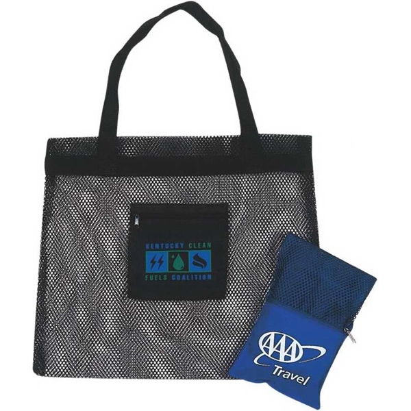 Mesh Bag has zip up front pocket and full length shoulder... from ASI 57705 Goodview Industries Co Inc / Goodview Industries