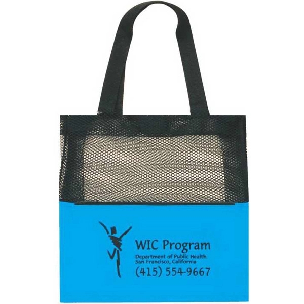 Half Mesh Bag has front pocket. Half mesh and half nylon... from ASI 57705 Goodview Industries Co Inc / Goodview Industries