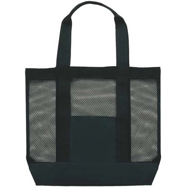 Classic Mesh Tote Bag with two full length shoulder straps and... from ASI 57705 Goodview Industries Co Inc / Goodview Industries