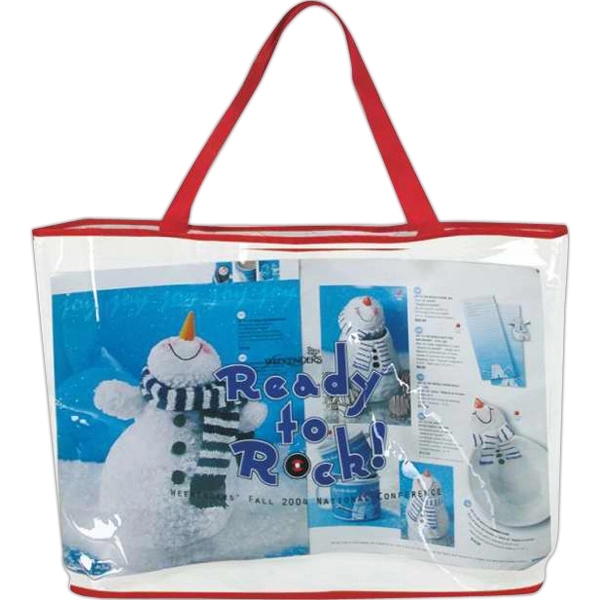 Ultimate Shopper's Tote have large size clear main compartment with plentiful... from ASI 57705 Goodview Industries Co Inc / Goodview Industries