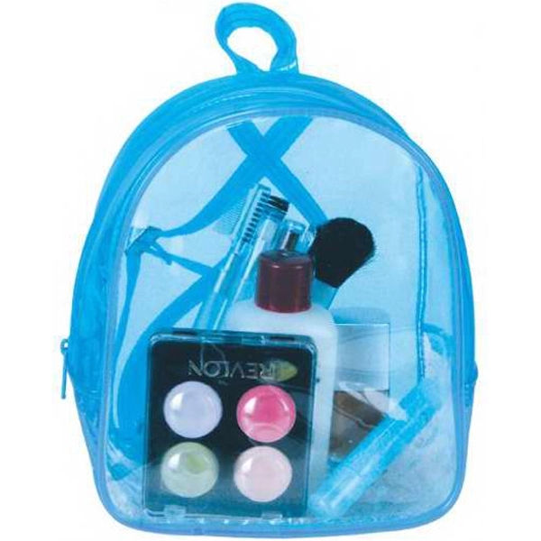 Little New Fun & Funky Transparent Back Pack has zipper closure.... from ASI 57705 Goodview Industries Co Inc / Goodview Industries