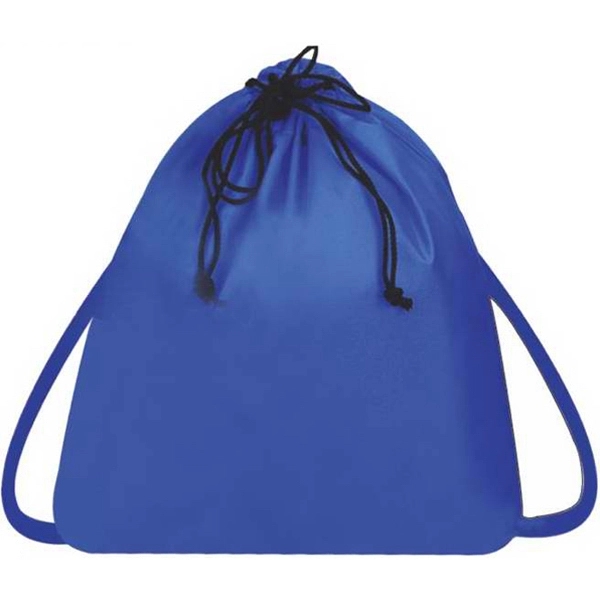 Sporty Drawstring Back Pack have roomy main compartment with drawstring closure.... from ASI 57705 Goodview Industries Co Inc / Goodview Industries