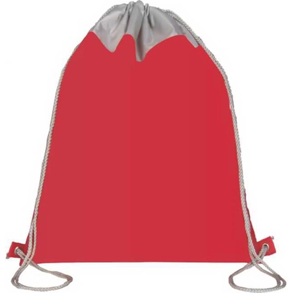 Functional Drawstring Pack closure with easy access compartment, nylon cord drawstring... from ASI 57705 Goodview Industries Co Inc / Goodview Industries
