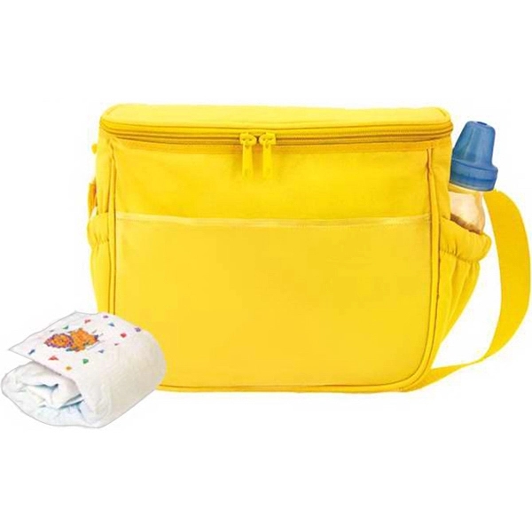 Diaper Bag have perfect sized main compartment with zipper closure.... from ASI 57705 Goodview Industries Co Inc / Goodview Industries