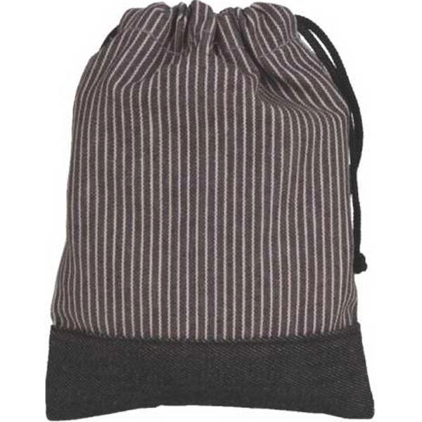 Denim Drawstring Pouch is a great place to hide your things... from ASI 57705 Goodview Industries Co Inc / Goodview Industries