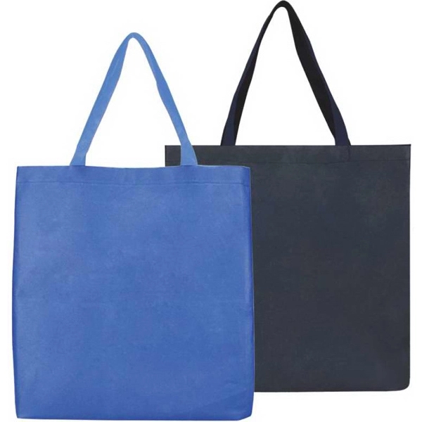 Non-Woven Simply Tote Bag have large main compartment with Velcro closure.... from ASI 57705 Goodview Industries Co Inc / Goodview Industries