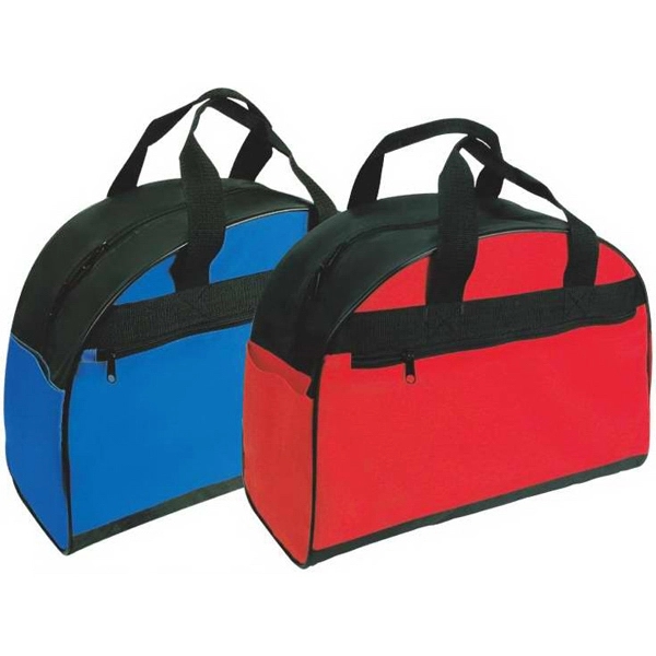 Gym Bag has large main compartment, front zippered pocket plus side... from ASI 57705 Goodview Industries Co Inc / Goodview Industries